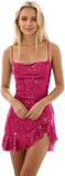 Sparkly Sequin Homecoming Dresses for Teens Short Tight Glitter Formal Prom Cocktail Party Gown for Women ball gown