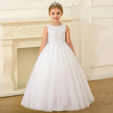 Flower Girl Dress for Wedding First Communion Dresses Puffy Tulle Kids Pageant Ball Gowns princess dress flower girl gown
