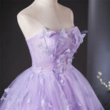 Ashley Gloria Strapless Party Dress Luxury 15 Quinceanera Dresses Sweet Lace Ball Gown Custom Color For Girls