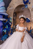 Flower girl dress, Tulle Lace flower girl dress Ivory First communion dress, Junior bridesmaid dress princess dress