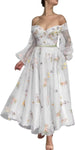 Floor Length-white