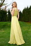 One Shoulder Sleeveless Lace Formal Evening Dresses Sash Ruched Bridesmaid Party Gowns
