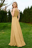 One Shoulder Sleeveless Lace Formal Evening Dresses Sash Ruched Bridesmaid Party Gowns