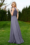 One Shoulder Sleeveless Lace Formal Evening Dresses Sash Ruched Bridesmaid Party Gowns
