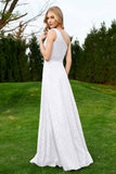 One Shoulder Sleeveless Lace Formal Evening Dresses Sash Ruched Bridesmaid Party Gowns