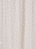A-Line Sweetheart Sleeveless Tulle Tea-Length Wedding Dresses With Pleated