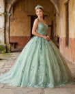 Quinceanera Ball Gown Sweetheart Quinceanera Dresses With Appliques