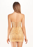 Tight Short Homecoming & Cocktail Dresses with Appliques