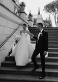 Ball Gown Sweetheart Satin Wedding Dresses