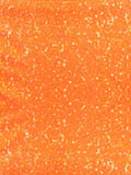 Bodycon Short Orange Scoop Neck Sequins Mini Party Dresses