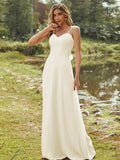 A-Line/Princess Chiffon Sash/Ribbon/Belt Sweetheart Sleeveless Floor-Length Bridesmaid Dresses Evening Dress