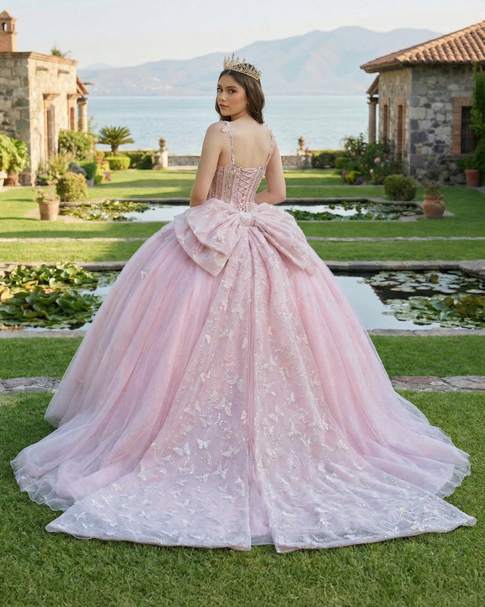 Pink Ball Gown Tulle Sweetheart Quinceanera Dress