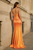 Fuchsia Beaded Strapless Applique Formal Dress with Slit