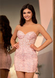 Tight Short Homecoming & Cocktail Dresses with Appliques