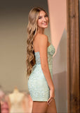 Tight Short Homecoming & Cocktail Dresses with Appliques