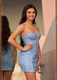 Tight Short Homecoming & Cocktail Dresses with Appliques