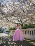 Vestido de fiesta de noche con escote corazón, organza, cuentas, largo hasta el suelo, sin mangas
