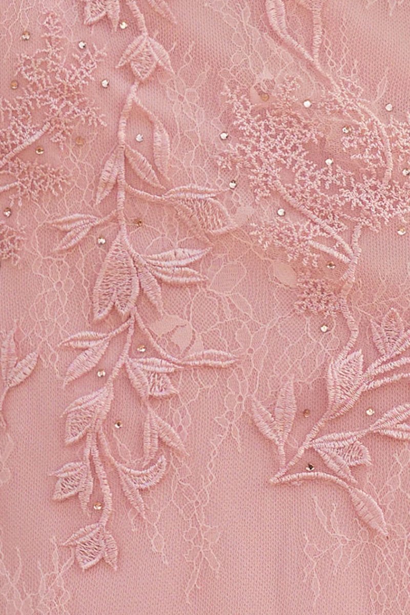 Mermaid Strapless Corset Lace Prom Dress with Slit