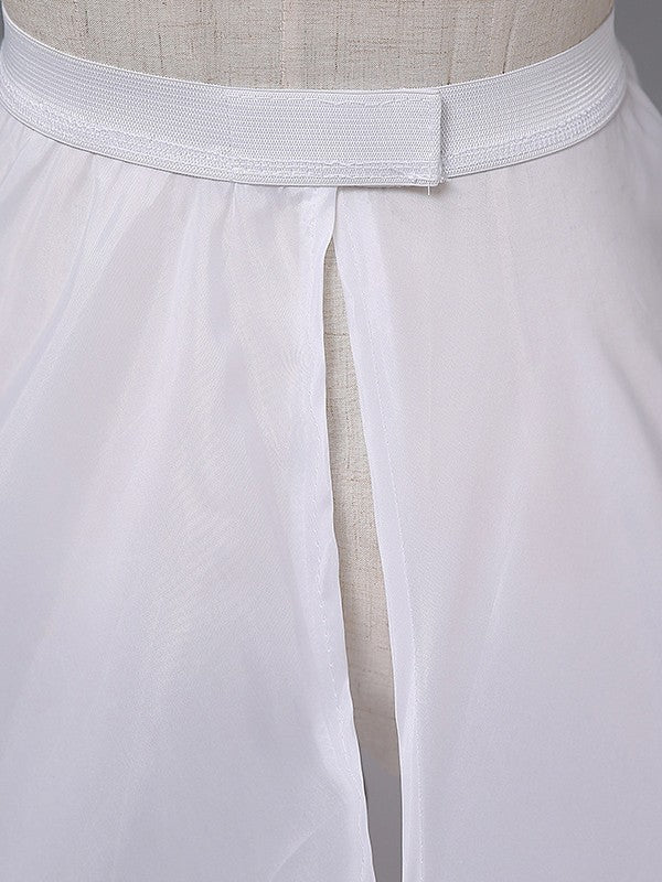 A-Line 3 Tiers Sweep/Brush Train Wedding Petticoats