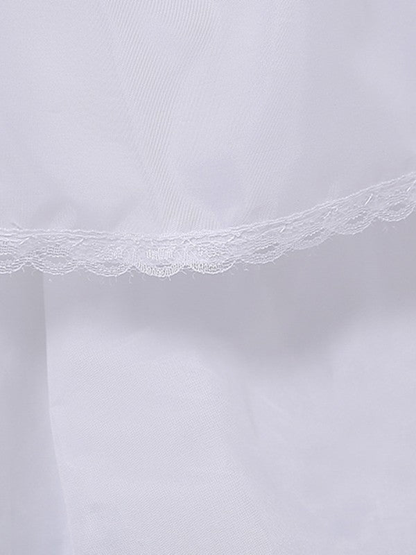 A-Line 3 Tiers Sweep/Brush Train Wedding Petticoats