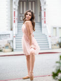 Vestido de fiesta de graduación, corte A/princesa, con volantes, cuello halter, de tul, sin mangas, corto/mini
