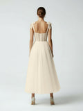 Sex Short White Wedding Dresses With Tulle Tea-Length