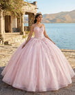 Sweetheart Pink Ball Gown Birthday Quinceanera Dresses