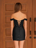 Sheath Strapless Sequins Satin Homecoming Dress