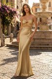 Sweetheart Aqua Blue Sheath Long Prom Dresses