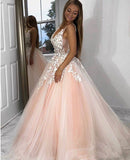 Turquoise Lace Applique Ball Gown Long Ball Gowns Quinceanera Dress