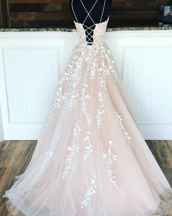 Champagne Prom Dresses Long, Evening Dress ,Winter Formal Dress, Pageant Dance Dresses, Graduation School Party Gown, PC0205 - Promcoming