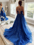 Royal Blue Prom Dresses Long ,Hocoming Dresses, Party Dresses KB1106