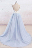 Light Blue Prom Dress, Evening Dress ,Winter Formal Dress, Pageant Dance Dresses, Graduation School Party Gown, PC0157 - Promcoming