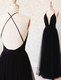Sexy Black Prom Dress, Prom Dresses, Evening Dress, Dance Dress, Graduation School Party Gown, PC0402 - Promcoming