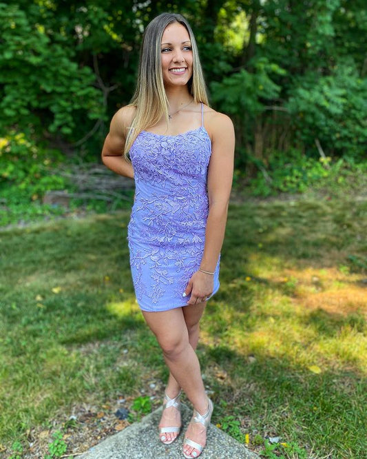 Lace Homecoming Dresses, Short Prom Dress ,Winter Formal Dress, Pageant Dance Dresses, Back To School Party Gown, KB0973