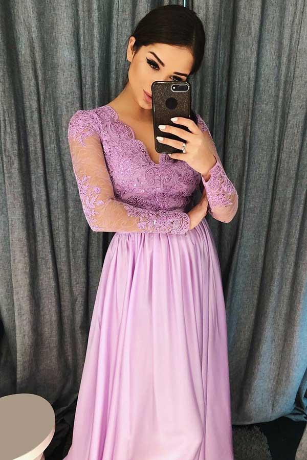 Prom Dress with Sleeves, Evening Dress ,Winter Formal Dress, Pageant Dance Dresses, Graduation School Party Gown, PC0230 - Promcoming