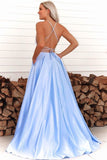 Prom Dress High Slit, Evening Dress, Dance Dress, Graduation School Party Gown, KB0457