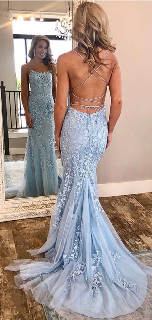 Mermaid Lace Prom Dress, Evening Dress, Winter Formal Dress,Pageant Dance Dresses, Graduation School Party Gown, PC0032 - Promcoming