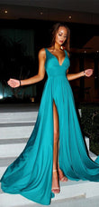 Sexy Prom Dress High Slit, Evening Dress, Special Occasion Dress, Formal Dress, Graduation School Party Gown, PC0532 - Promcoming