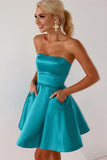 Grüne Homecoming-Kleider, Hoco-Kleid, Kurzes Abschlussballkleid, Cocktailkleid, Tanzkleider, Back to School Partykleid, KB0890 
