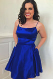 Royal Blue Homecoming Dresses, Hoco Dress, Short Prom Dress, Cocktail Dress, Dance Dresses, Back To School Party Gown, KB0891
