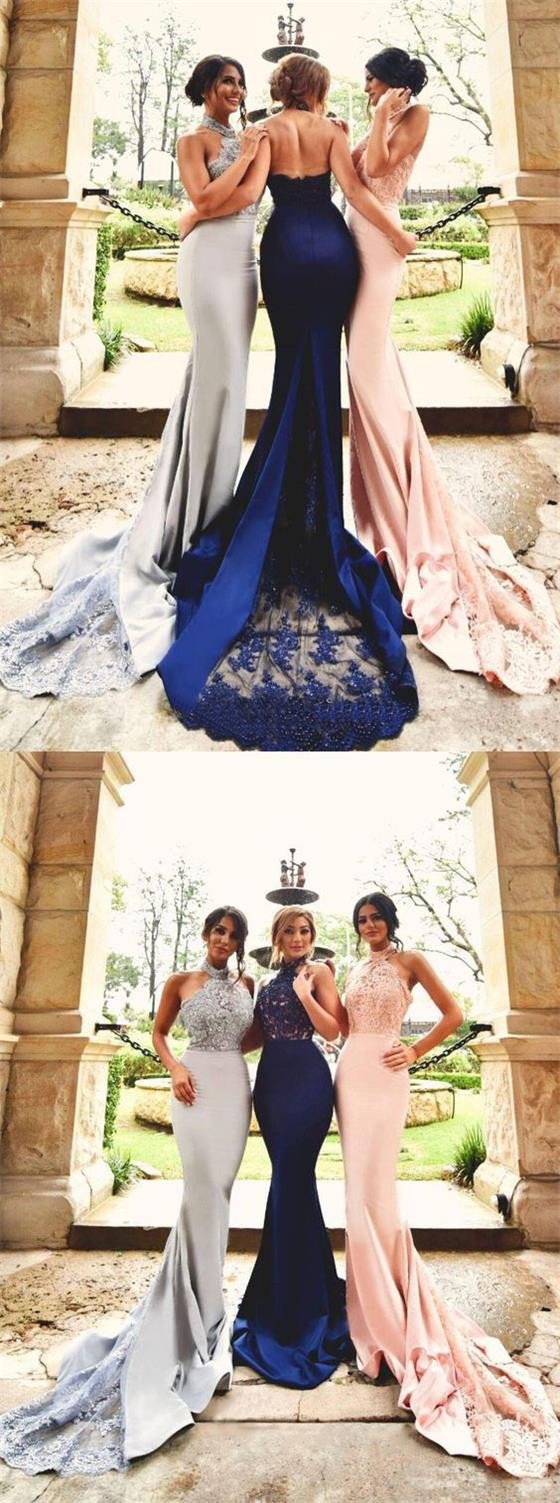 Mermaid Prom Dress, Bridesmaid Dresses, Evening Dress ,Winter Formal Dress, Pageant Dance Dresses, Graduation School Party Gown, PC0134 - Promcoming