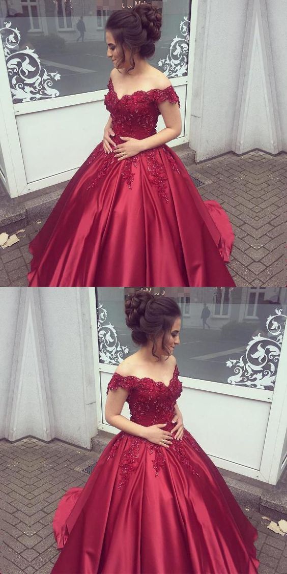 Princess Prom Dress, Sweet 16 Dress, Evening Dress ,Winter Formal Dress, Pageant Dance Dresses, Graduation School Party Gown, PC0070 - Promcoming