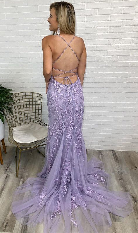 Mermaid Lace Prom Dress Long 2024 Winter Formal Dress Pageant Dance Dresses Back To School Party Gown