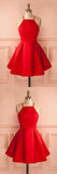 Homecoming Dress Halter Neckline, Short Prom Dress, Dance Dress, Formal Dress, Graduation School Party Gown, PC0562 - Promcoming