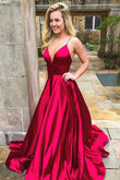 Sexy Prom Dress Deep V Neckline, Prom Dresses, Graduation School Party Gown, PC0324 - Promcoming