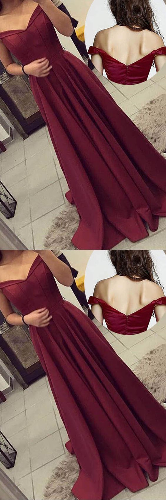 Prom Dresses Long, Evening Dress ,Winter Formal Dress, Pageant Dance Dresses, Graduation School Party Gown, PC0274 - Promcoming