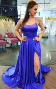 Sexy Prom Dress Slit Skirt, Evening Dress ,Winter Formal Dress, Pageant Dance Dresses, Graduation School Party Gown, PC0091 - Promcoming