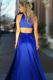 Royal Blue Prom Dress with Slit, Evening Dress ,Winter Formal Dress, Pageant Dance Dresses, Graduation School Party Gown, PC0221 - Promcoming