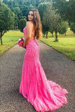 Mermaid Lace Prom Dresses, Formal Dress, Evening Dress, Pageant Dance Dresses, School Party Gown, KB0750
